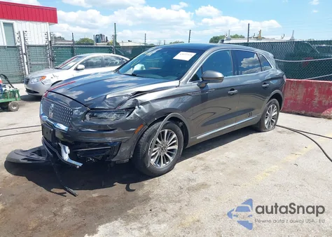 2019 Lincoln Nautilus Select из США, поврежденный, VIN 2LMPJ8K95KBL18302